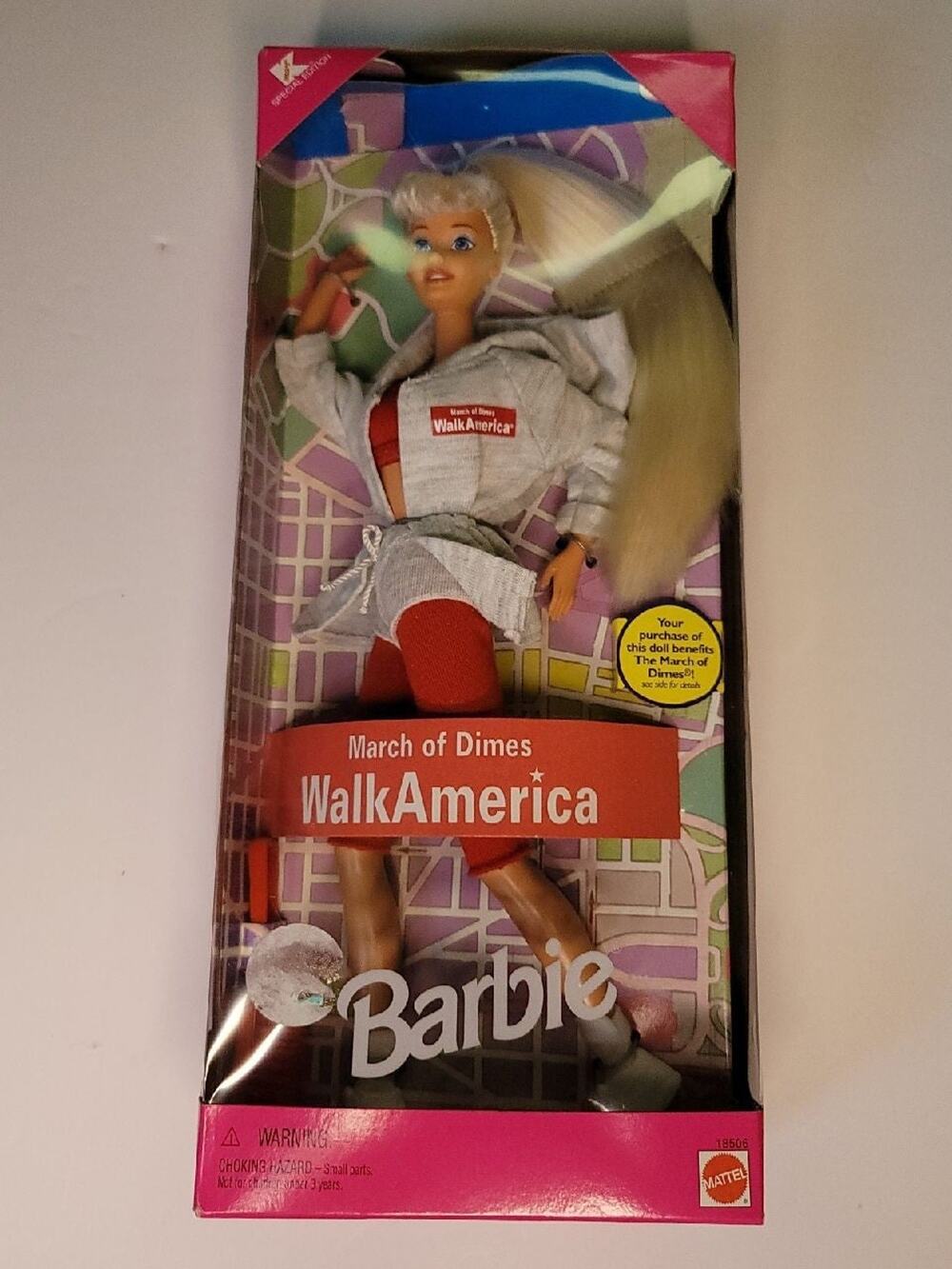 Walk America Barbie